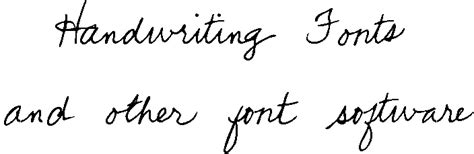 Handwriting Fonts Download Hand Writing