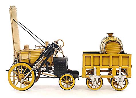 Buy stephenson's rocket collectable locomotives and get the best deals at the lowest prices on ebay! Stephenson's Rocket Steam Locomotive 1829 Metal Model 18 ...