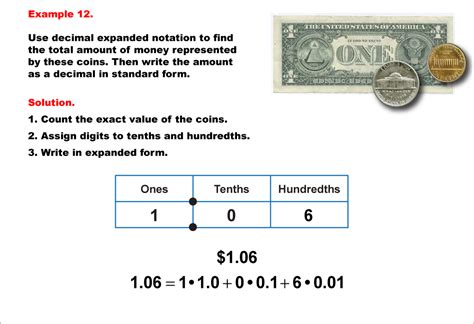 Math Example Decimal Concepts Writing Decimals In Expanded Form