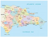 Dominican Republic Map 2024 | Map of Atlantic Ocean Area