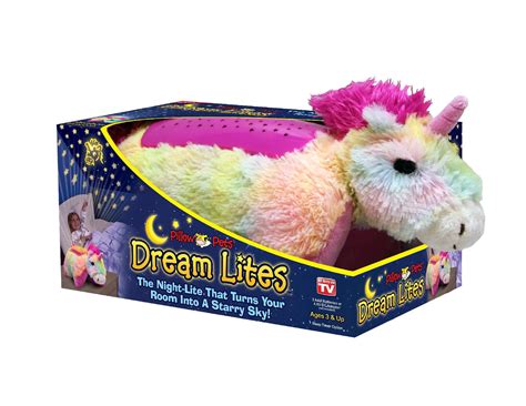 Discover As Seen On Tv Pillow Pets Dream Lites Rainbow Unicorn Ontel