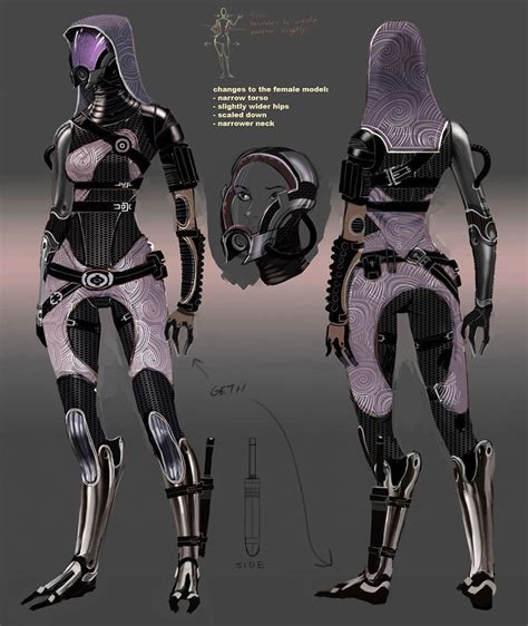 Quarian Concept Art Mass Effect Tali Mass Effect Universe Mass Effect