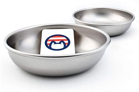 When it comes to choosing the best cat food bowl for your cat, there are a number of factors to consider. Americat Company Set of Stainless Steel Cat Bowls - Made ...