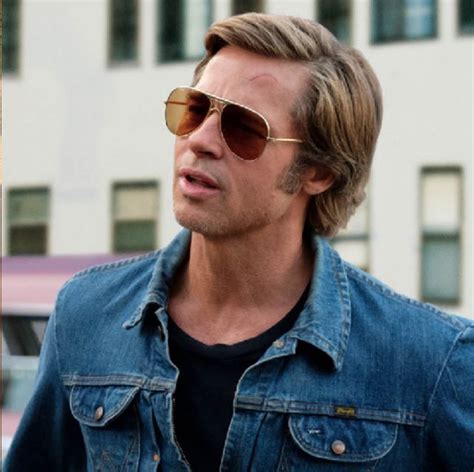 The brad pitt haircut of his character cliff booth is focused on a balanced layered shape. Can I Walk There?: Top Time --- Day 8/259