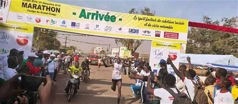 L Ivoirien Soumaïla Traoré Vainqueur Du Marathon Paalga Du Grand Ouaga