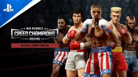 Big Rumble Boxing Creed Champions Launch Trailer Ps4 Youtube