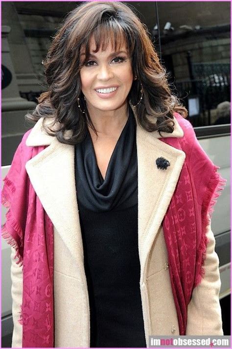 Marie Osmond Hairstyles Feathered Layers Marie Osmond Layered