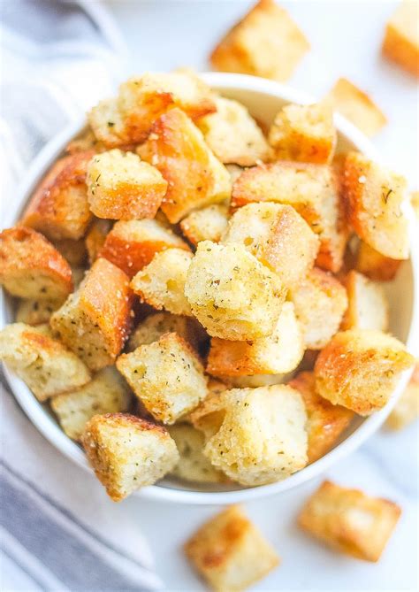 Easiest Homemade Croutons Can Be Made With Any Bread