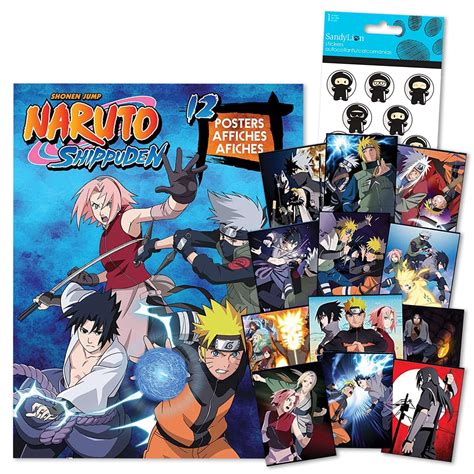 Anime Store Naruto Posters For Bedroom Naruto Room Decor Bundle12