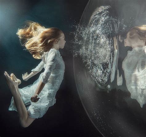 Waterland Dreams Lucie Drlikova Underwater Photography Prague Underwater Model Underwater
