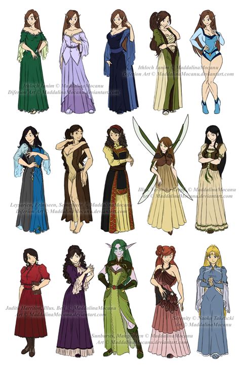 Buy japanese anime girls kawaii lolita. Dress n Clothes Designs: P4 - Dhonia+Various Women by ...