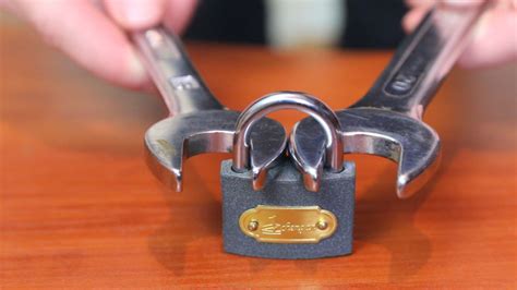 How To Open A Lock With A Nut Wrench Muscle Horsepower
