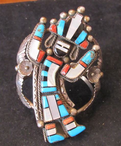 Sterling Silver Native Mother Of Pearl Turquoise Coral Onyx Etsy