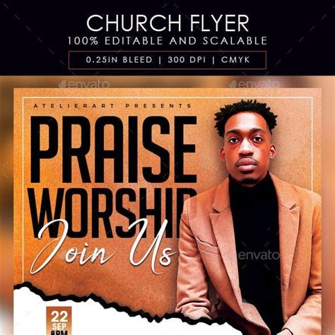 Church Flyer Templates From Graphicriver