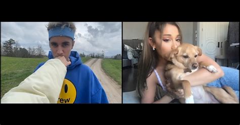 Ariana Grande And Justin Bieber Stuck With U Official Video