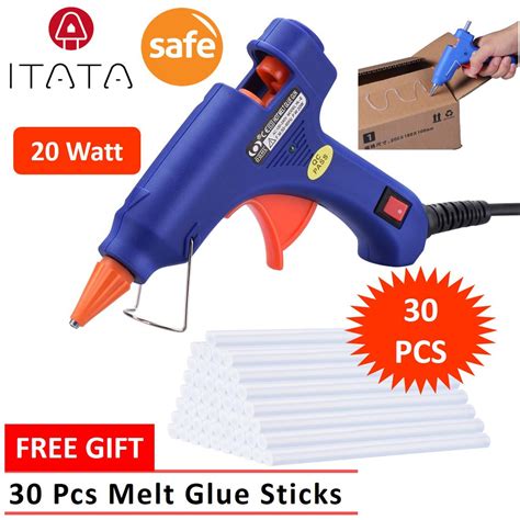 Back to home page | see more details about hot melt glue gun trigger electric adhesive 10 sticks. return to top. Mini Hot Glue Gun + 30pcs Melt Glue Stick Flexible Trigger ...