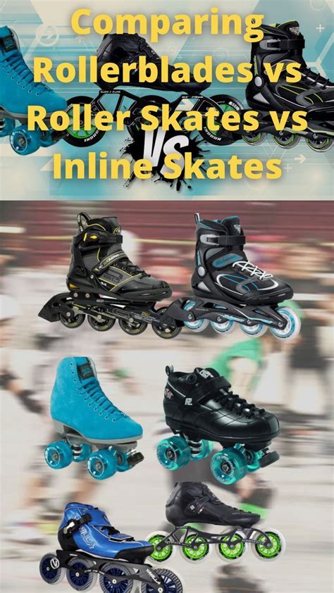 Comparing Rollerblades Vs Roller Skates Vs Inline Skates Inline