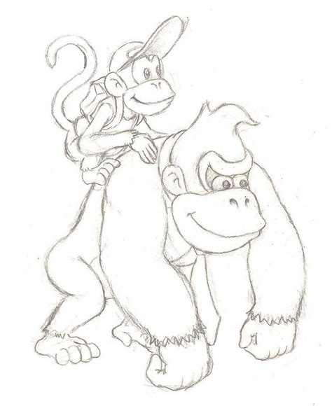If you have any complain about this image, make sure to contact us from the contact page. Donkey Kong Coloring Pages To Print - Coloring Home