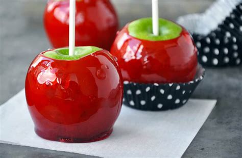 Just A Taste Easy Homemade Candy Apples