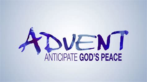 Church Powerpoint Template Advent Modern Peace