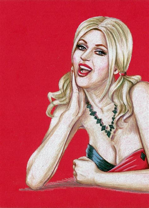 Harley Quinn Pin Up 85x11 Original Sketch Colored Pencil Red Etsy