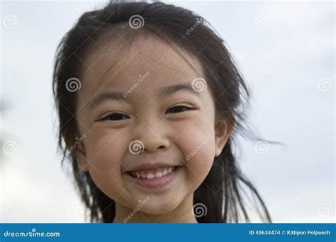 Asian Cute Little Girl