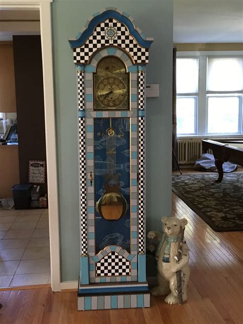 20 Painted Grandfather Clock Ideas