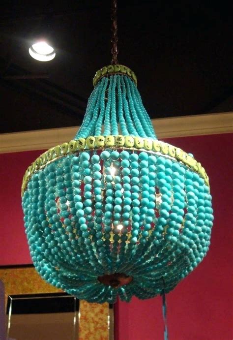 Top 10 Of Small Turquoise Beaded Chandeliers