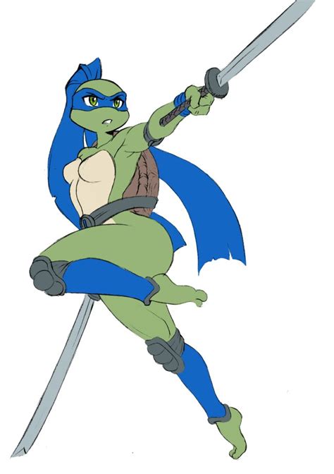 teenage mutant ninja turtles genderbend fan art media chomp