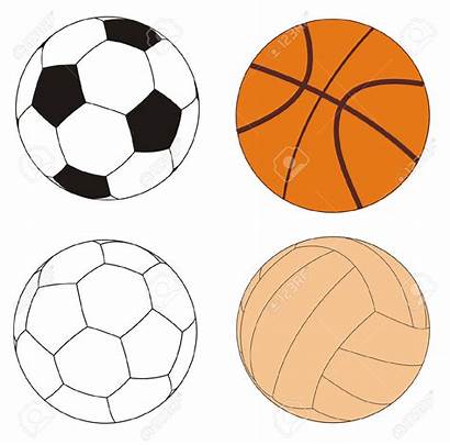 Clipart Handball Ball Balls Vector Sports Cliparts
