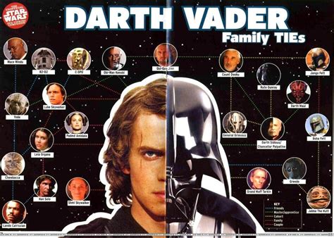 The star wars universe is filled with more names than one's brain is fit to remember. Star Wars family tree | Star wars family tree, Star wars ...