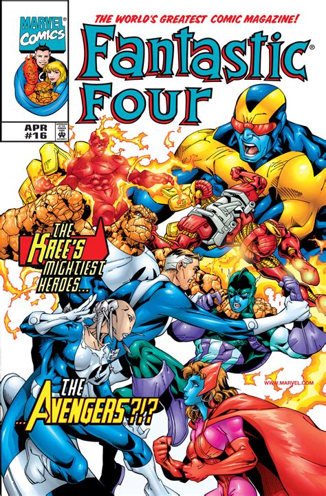 Fantastic Four 1998 16 Comic Issues Marvel