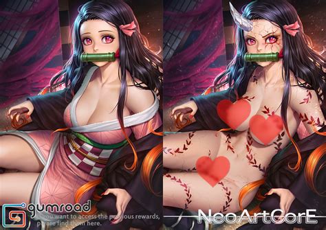 Nezuko Nsfw By NeoArtCorE Hentai Foundry