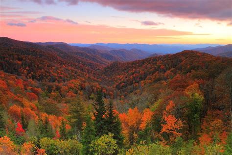 Great Smoky Mountains At Sunset Fall 2012 Smithsonian Photo Contest