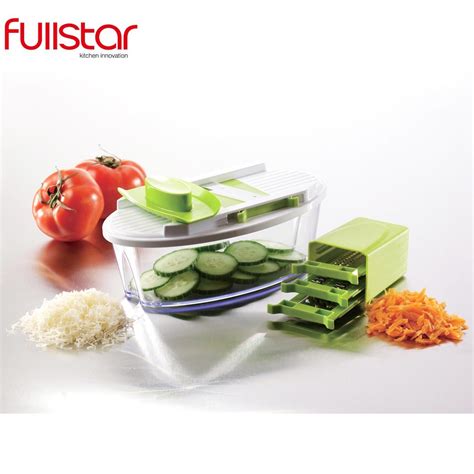 Fullstar 4 In 1 Mandoline Slicer With Blade Container China Vegetable