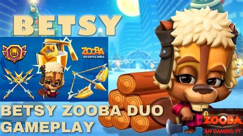 Zooba Zoo Battle Arena~ Duo Betsy Gameplay Youtube