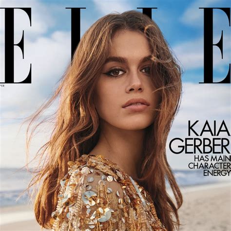 Kaia Gerber Opens Up About Her Modeling Career Nepotism And More For Elles February 2023 Issue