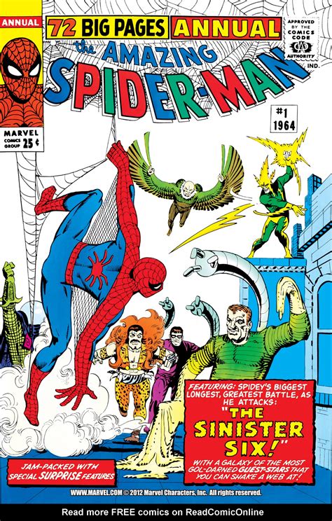 Amazing Spider Man V1 Annual 001 Read Amazing Spider Man V1 Annual