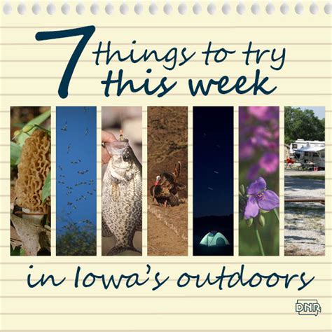 7 Things To Try This Week In Iowas Outdoors Dnr News Releases
