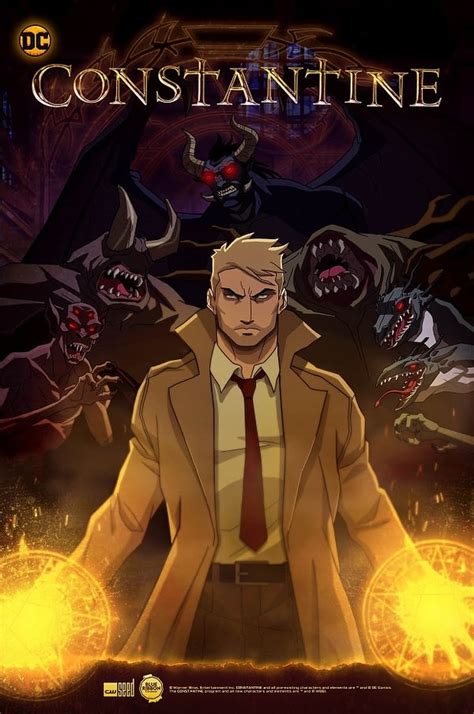 Cw Releases First Look At Animated John Constantine