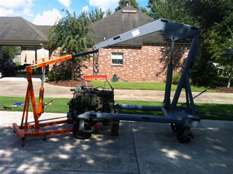 A friend of mine bent up the light duty harbor freight engine stand with a big block chrysler motor. Harbor Freight Engine Hoist 2 Ton / Sunex 2 Ton 5222 ...