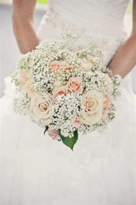 Baby Breath And Roses Bouquets Pinterest Roses