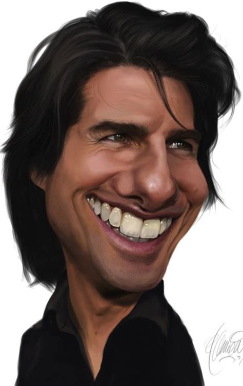 ~ Tom Cruise Caricature Artist Celebrity Caricatures Caricature Sketch