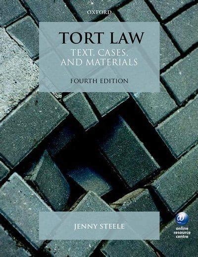 This duty is towards persons generally and its breach is redressible by an action for unliquidated damages  the law of tort in malaysia is largely derived from the common law of england  2  tort covers. Tort Law : Jenny Steele (author) : 9780198768807 : Blackwell's