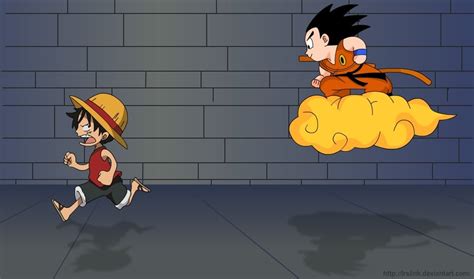 Goku And Luffy Anime Debate Fan Art 35961831 Fanpop