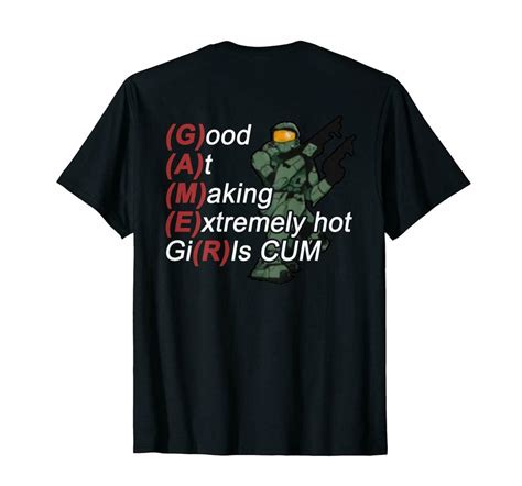 Good At Making Extremely Hot Girls Cum Funny Gamer Black T Shirt S 6xl
