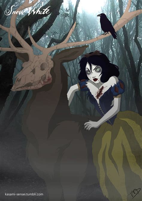 Artist Spotlight The Dark And Twisted Versions Of Disney Princesses