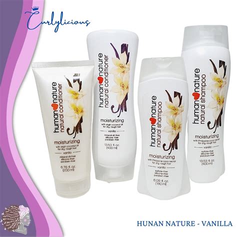 Human ️ Nature Moisturizing Shampoo And Conditioner Vanila Cgm