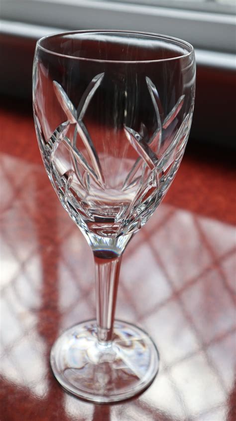1 Waterford Crystal John Rocha Signature Wine Glass Unused Etsy