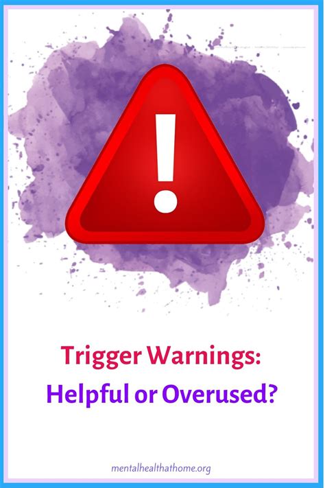 Are Trigger Warnings Useful Mental Health Home